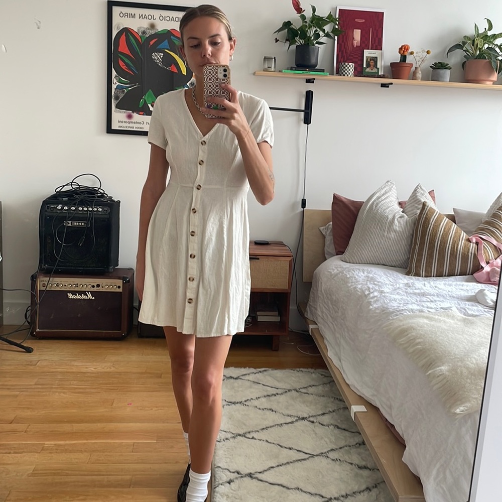 Vero moda button up dress